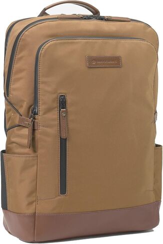 Johnston & Murphy Men's Hudson Waterproof Backpack, Cognac, One Size in Saudi Arabia