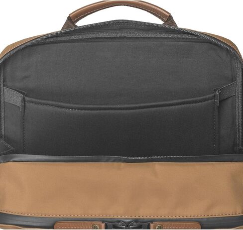 Johnston & Murphy Men's Hudson Waterproof Backpack, Cognac, One Size in Saudi Arabia