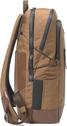 Johnston & Murphy Men's Hudson Waterproof Backpack, Cognac, One Size in Saudi Arabia