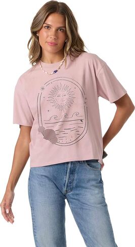 O'NEILL Women's Sun Shell Easy Tee | Soft Cotton Jersey, Front Chest Graphic in Kuwait