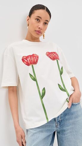 FARM Rio Women's Tropical Rose Big T-Shirt in Saudi Arabia