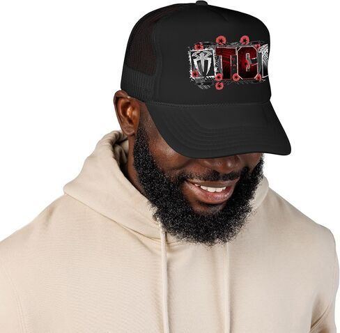 Roman Reigns TC1 Foam Trucker Hat Pro Wrestling Hat in Kuwait