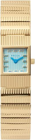 Breda 'Groove' Gold and Metal Bracelet Watch, 16MM in Saudi Arabia