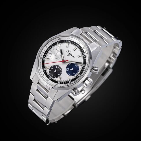 Sugess Chrono Hertiage S465.TE.S ST1903 Mechanical Chronograph Mens Wrist Pilot Watch Seagull 1963 in Saudi Arabia