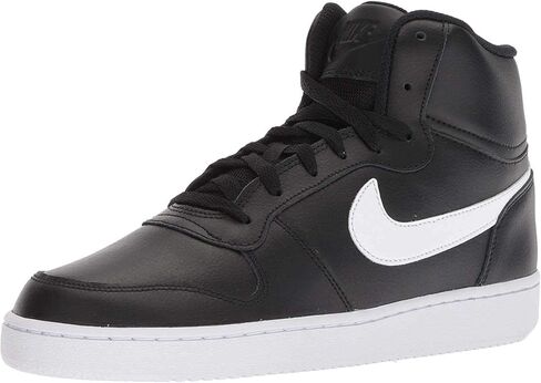 NIKE - BNWT & BOX - MEN - SHOES SNEAKERS NIKE EBERNON MID MEN URBANS LEISURE Aq1773-002 - BLACK/WHITE - 10.5 in Saudi Arabia