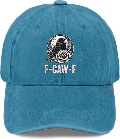 F-CAW Hats for Mens Fashion Washed Distressed Baseball Cap in Kuwait