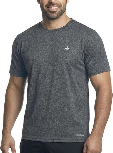 Instant Cooling T-Shirt, Moisture Wicking Quick Dry Athletic Tee, Lightweight Breathable Summer Shirt Hot Weather in Saudi Arabia