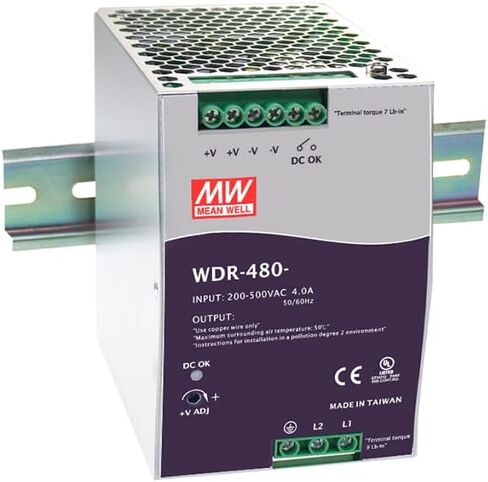 Mean Well WDR-480-24 Power Supply in Kuwait
