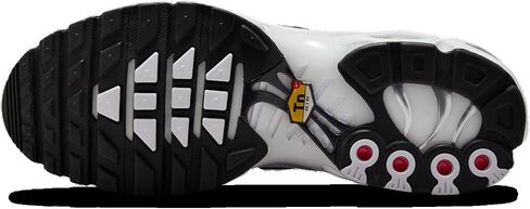 Nike Air Max Plus - Women's (HJ9743-100, White/Black/Pure Platinum) Size 6 in Kuwait