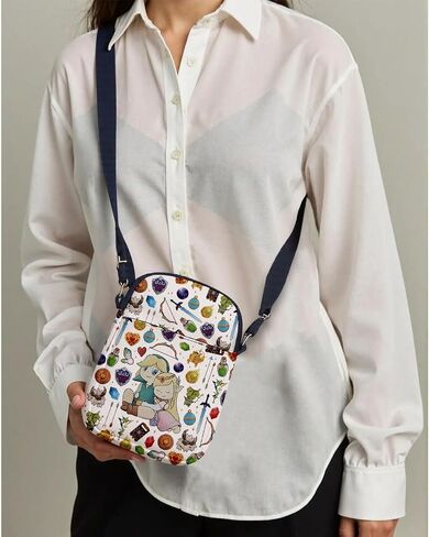 MAOFAED Video Game Inspired Crossbody Bag for Fans, Game Enthusiast Gift, Gaming Couple Gift, Fandom Gifts(boy girl) in Kuwait