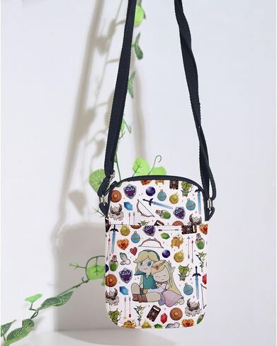 MAOFAED Video Game Inspired Crossbody Bag for Fans, Game Enthusiast Gift, Gaming Couple Gift, Fandom Gifts(boy girl) in Kuwait