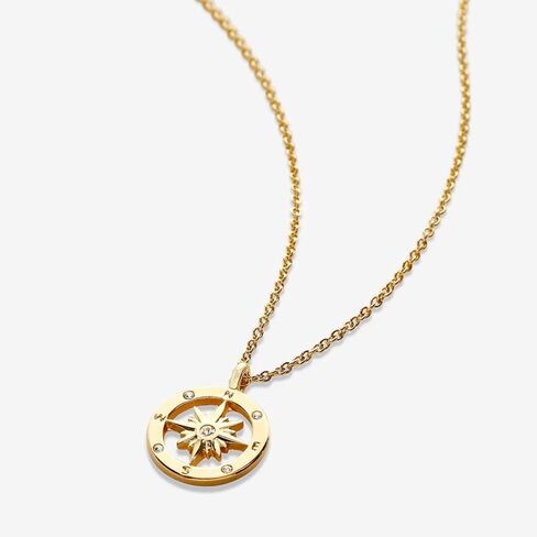 Bryan Anthonys Never Lost Necklace for Women - Inspirational Pendant with 14k Gold Plated Finish Over Brass, Dainty Minimalist Sentimental Jewelry, Nickel-Free Everyday Necklace Gift in Saudi Arabia
