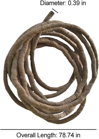 1pc Artificial Vine Decoration for Home Office Wedding Indoor Outdoor Wall Hanging Fake Greenery DIY Tropical Rainforest Habitat Reptile Terrarium Decor Party in Kuwait