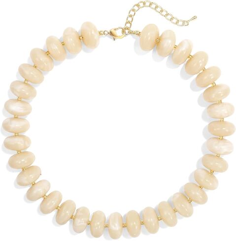 Colorful Chunky Beaded Choker Necklace for Women, Cute Acrylic Necklace, Trendy Fashion Jewelry Gift in Kuwait
