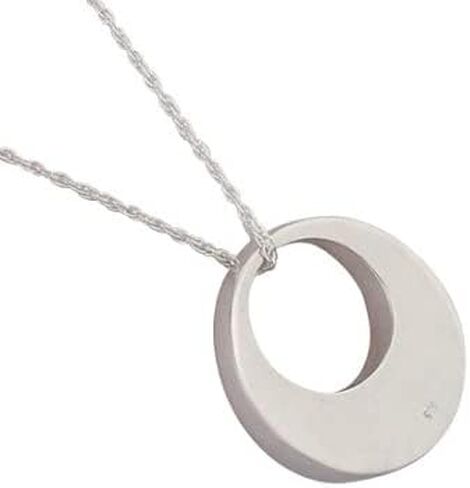 Eternity II Pendant and Necklace for Ashes, Sterling Silver, Cremation Jewelry for Ashes in Saudi Arabia