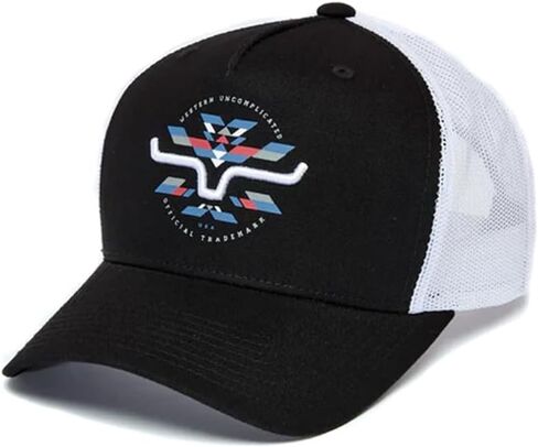 Kimes Ranch Brighton Mid Profile Curved Bill Hat with Multicolor Print and 3D Embroidery in Saudi Arabia