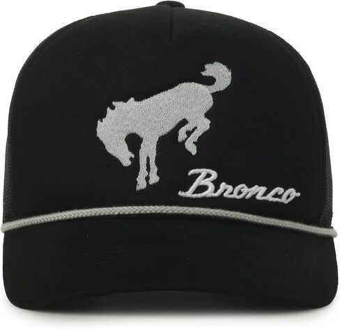 Ford Bronco Logo Black Colorway Adjustable Rope Hat in Saudi Arabia