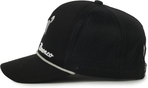 Ford Bronco Logo Black Colorway Adjustable Rope Hat in Saudi Arabia