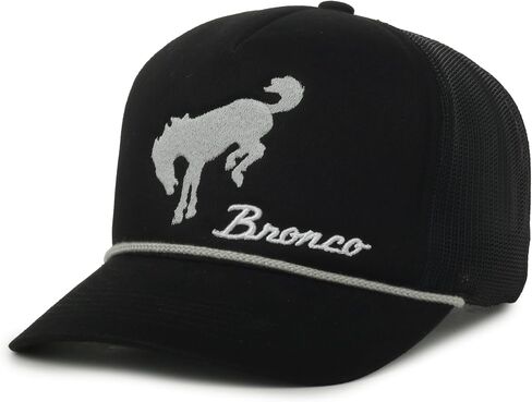Ford Bronco Logo Black Colorway Adjustable Rope Hat in Saudi Arabia
