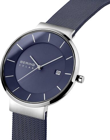BERING Men Analog Solar Collection Watch with Stainless Steel Strap & Sapphire Crystal in Saudi Arabia