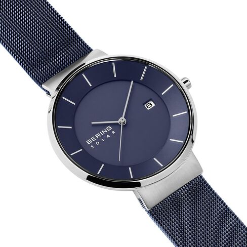 BERING Men Analog Solar Collection Watch with Stainless Steel Strap & Sapphire Crystal in Saudi Arabia