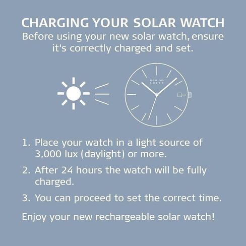 BERING Men Analog Solar Collection Watch with Stainless Steel Strap & Sapphire Crystal in Saudi Arabia