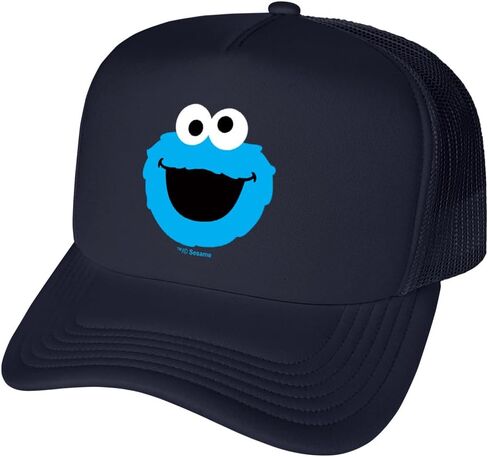 Popfunk Official Sesame Street Head Foam Snapback Trucker Hat - Unisex for Men and Women in Kuwait