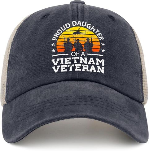 Proud Daughter of A Vietnam Veteran Baseball Cap Hunting Hat Trucker Hat Men Gifts for Girlfriends Baseball in Saudi Arabia