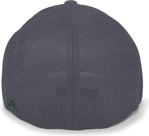 قبعة Pacific Headwear Standard Trucker Pacflex، أخضر داكن/جرافيت/جرافيت، صغير in Kuwait
