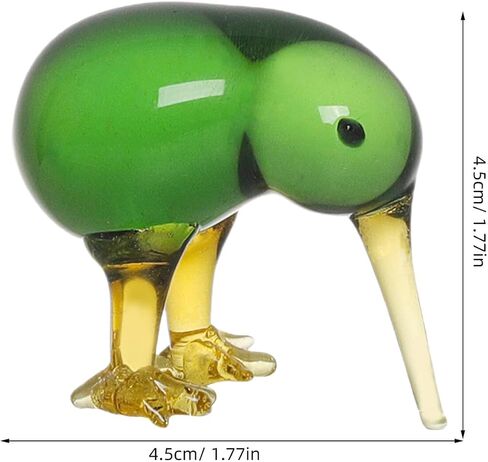 Veemoon Crystal Birds Figurines Glass Bird Desktop Ornaments Hand Blown Glass Art Crafts Miniature Bird Statue for Home, Office, Car Interior Decoration in Kuwait