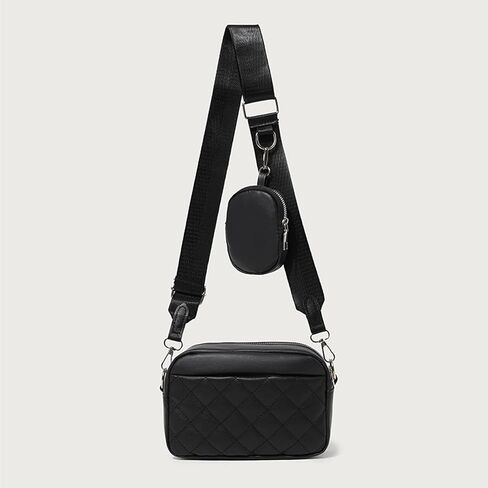 Crossbody Bags for Women, Small PU Leather Phone Purse with Adjustable Strap, Wallet Case with Zipper Pockets in Kuwait