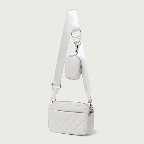 Crossbody Bags for Women, Small PU Leather Phone Purse with Adjustable Strap, Wallet Case with Zipper Pockets in Kuwait