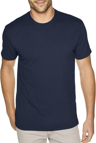 Next Level Mens Premium Sueded Crew 6410-Midnight Navy-Small in Saudi Arabia