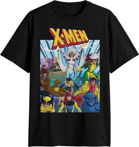 تي شيرت Marvel X-Men 97 Team Power Wolverine Cyclops Storm Gambit للبالغين in Kuwait