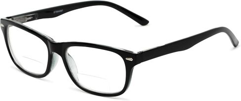 Readers.com Reading Glasses: The Emery Bifocal rectangle Style for Men and Women in Saudi Arabia