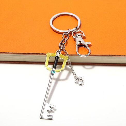 SONGCHANGJEWELRY Anime Fantasy Key Keychain - Game Inspired Metal Key Ring Bag Charm - Collectible Gift Accessory in Kuwait