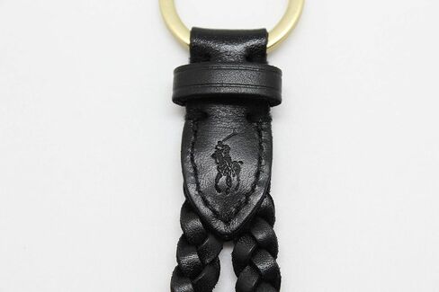 Polo Ralph Lauren Mens Womens Pony Leather Black Key Ring in Kuwait