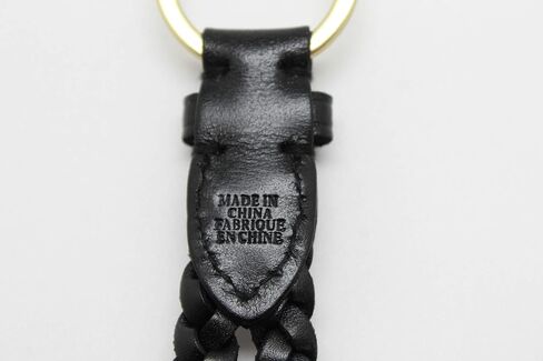 Polo Ralph Lauren Mens Womens Pony Leather Black Key Ring in Kuwait