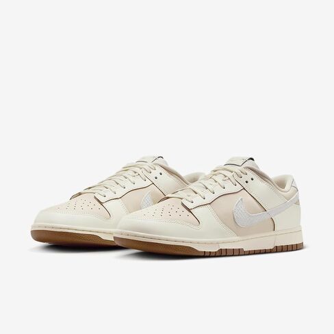 حذاء Nike Dunk Low Retro (IB8864-211، أبيض لؤلؤي/عاجي شاحب/أسمر بريطاني فاتح/شراعي) مقاس 8.5 in Kuwait