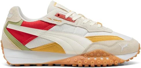 PUMA Mens Blktop Rider Multicolor Lace Up Sneakers Shoes Casual - White in Kuwait