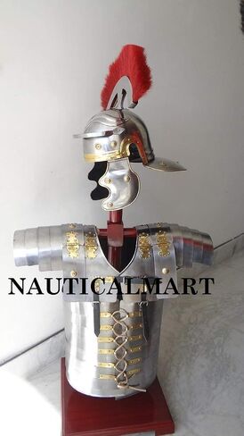 درع Segmenta Segmenta الروماني من Lorica + زي درع خوذة Centurion الروماني in Kuwait