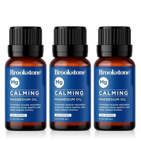 Brookstone Magnesium Body Oil Set Multi-Use Magnesium Body Oil 3 Pack 0.33 fl oz Total 1 fl oz in Saudi Arabia