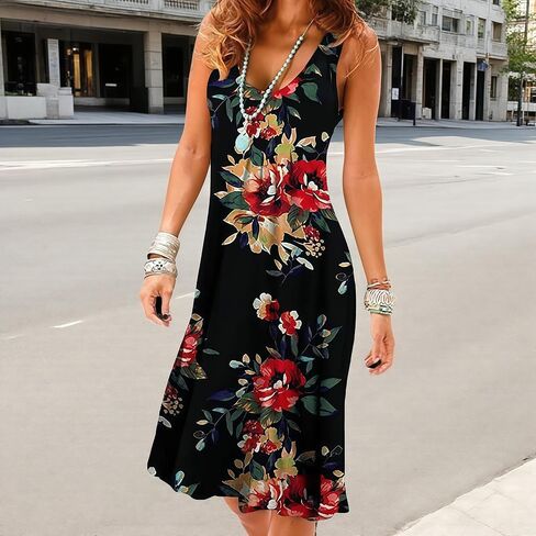 U-Neck Ruched Spaghetti Strap Dress for Women, Slim Fit Clubbing & Evening Party Dress, Casual Summer Wear in Kuwait