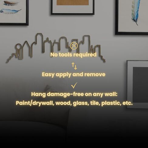 Pamani | Seattle Skyline Wall Art – 3D Cityscape Wall Decor, Large 28" Modern Home Decor for Living Room, Office, Apartment, Minimalist Urban Skyline Art (Obsidian Black) in Saudi Arabia