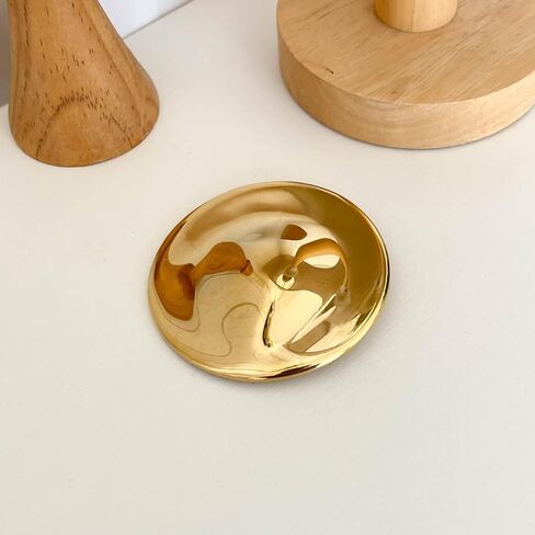 PLwelth Vintage Geometric Brooch Pins for Women Men Gold Chunky Metal Lapel Badges Dainty Irregular Round Disc Pins for Suit Hat Dress Coat Sweater Scarves Decor Fashion Jewelry Gifts Wedding Party in Kuwait