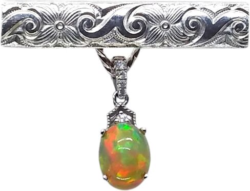 Handmade Pendant to Brooch Converter, Sterling Silver or Gold Filled, #2059 in Kuwait