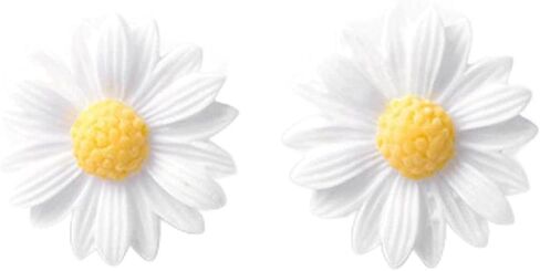 Daisy Flower Stud Earrings Cute Daisy Flower Earrings for Women in Saudi Arabia