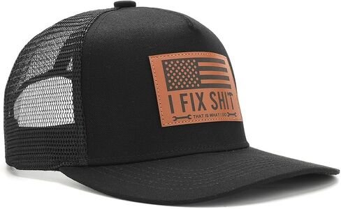 Funny I Fix Shit That's What I Do Baseball Hat,Adjustable，Breathable Humor Trucker Caps for Men/Women in Saudi Arabia