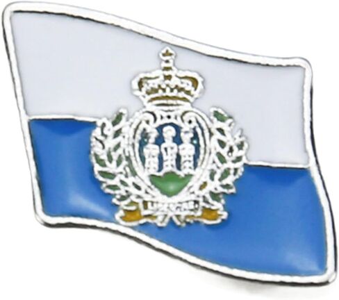 National Flag Enamel Pin, Gold Metal Cathedral Building Brooch Badge, 1.06 Inch in Saudi Arabia