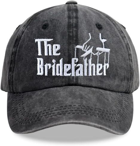 Bridefather Hats for Women, Adjustable Cotton Baseball Cap Set Wedding Gifts for Couples in Saudi Arabia